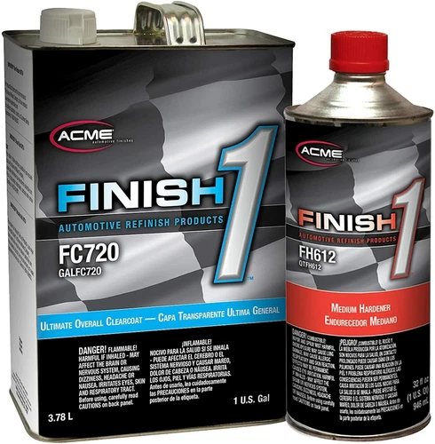 Sherwin Williams Finish 1  FC720 2K Urethane Clearcoat Medium Hardener FH612 4:1