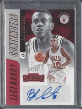 B.J. ARMSTRONG 2018-19 CONTENDERS LEGENDARY BRONZE BULLS AUTO #D 20/25