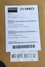 Dayton Direct Drive Blower 5NRC5