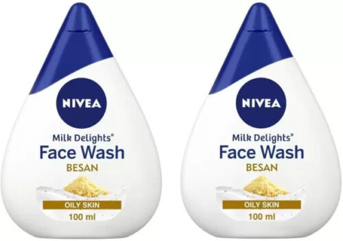 Gramofina fina NIVEA Milk Delights para piel grasa 100 ml lavado facial (220 ml) - Imagen 1 de 1
