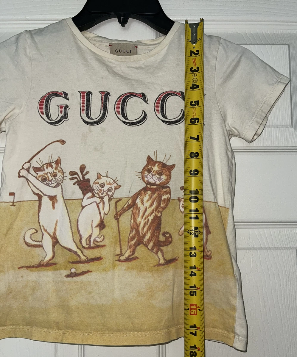 Gucci cat t shirt sales
