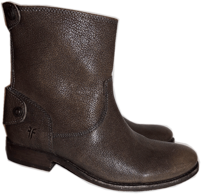 Frye Melissa Melissa Button Back Zip Short Boot Ankle Bootie Riding Shoe 7.5 | eBay