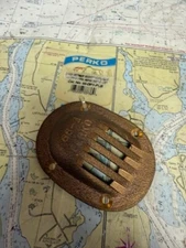 Perko #66-DP1-PLB Bronze Scoop Strainer 3-1/2" x 2-1/2".