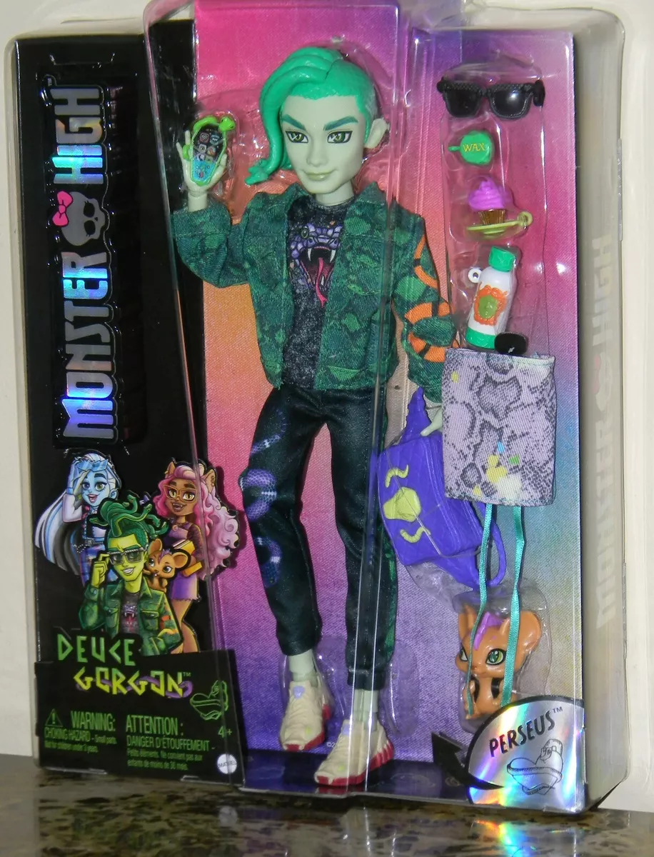 Monster High Deuce Gorgon Doll, Monster High 2022 G3 Doll