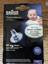 Braun Replacement Thermoscan Lens Filters - 40 Pieces