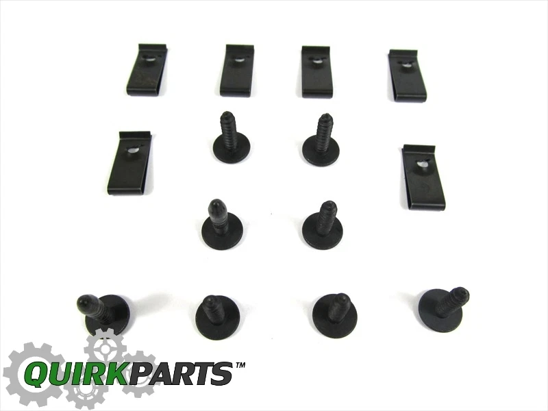 08-16 Chrysler Town & Country/Dodge Caravan Front Molded Splash Guards OEM MOPAR - Изображение 4 из 4