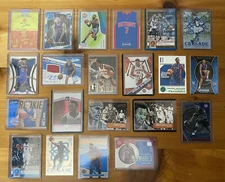 DETROIT PISTONS 21 CARD LOT (Sekou Doumbouya, Tobias Harris, Blake Griffin, etc)