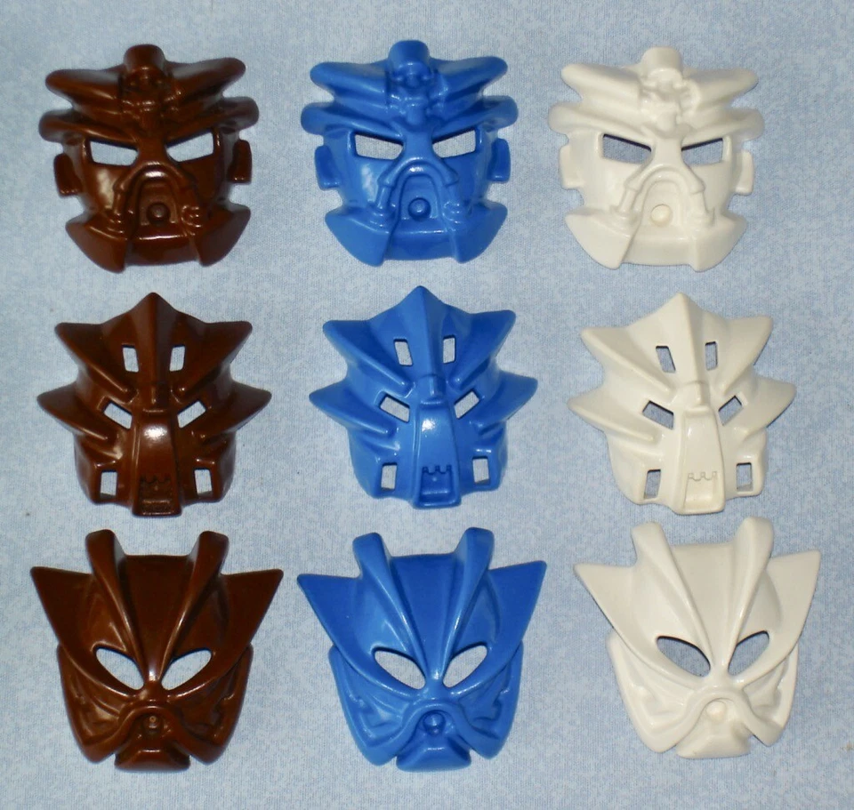 Complete Set of 36 TOA NUVA MASKS - Lego Bionicle 2002 Kanohi Collection - Image 4 of 4