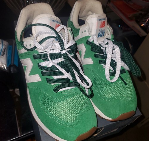 New Balance ML 574 HE2 D Green/ White 