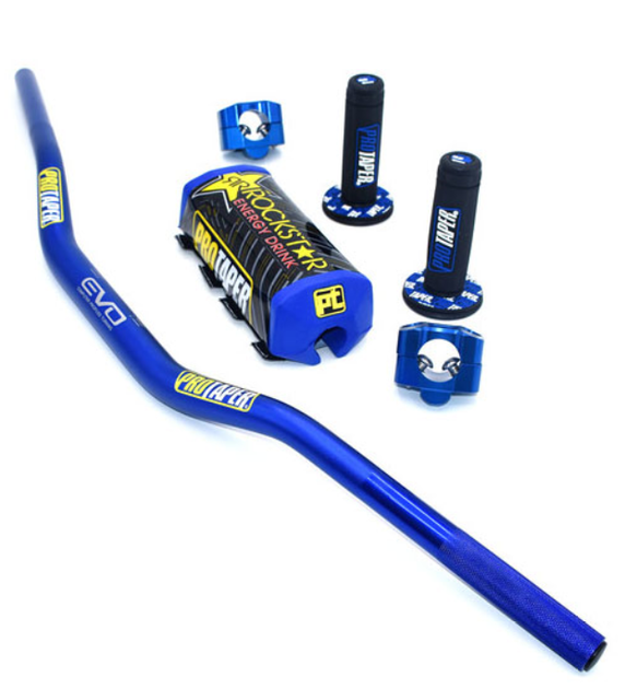 Motocross Pro Taper x Rockstar FAT BAR HANDLEBAR DIRT BIKE Rises 1/8