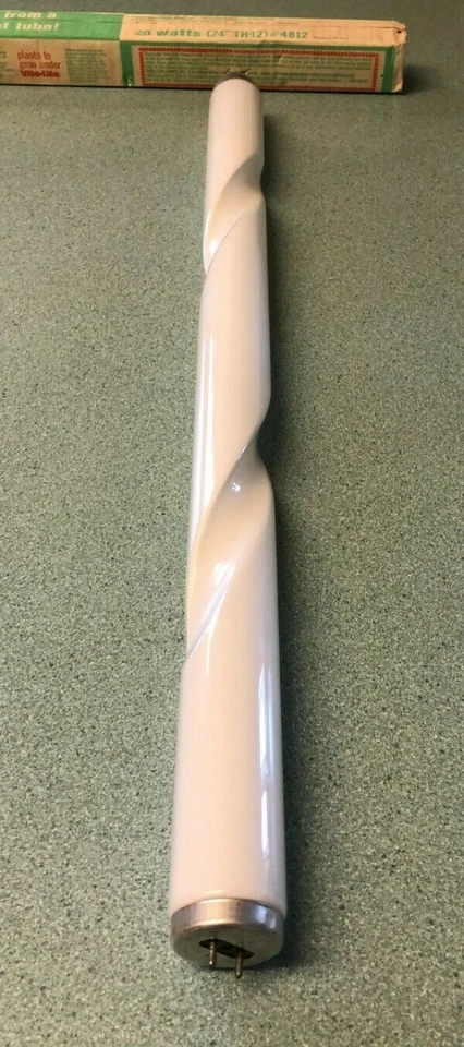 NEW VITA-LITE FULL SPECTRUM TH12 POWERTWIST F20T12 Duro-Test 20w light bulb 24" - Image 4 of 4