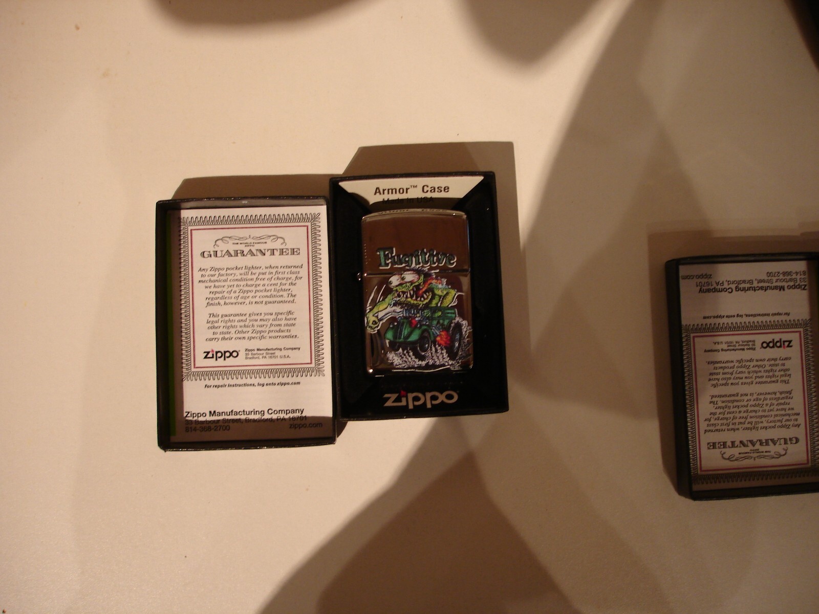 custom zippo 2022 high polished chrome armor 167 rat fink Fugitive eBay