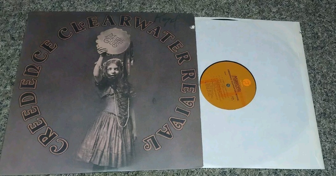 CCR Creedence Clearwater Revival Mardi Gras LP Record 1972 NM