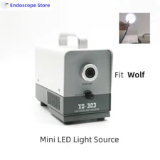 Mini Medical LED Endoscope Handheld Cold Light Source Match WOLF Customized