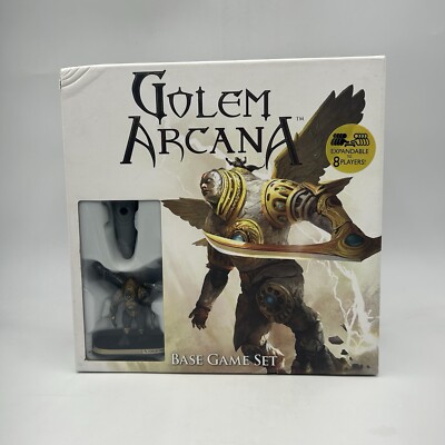 HBS Golem Arcana: Base Game Set Complete with Damaged Figure Collectible