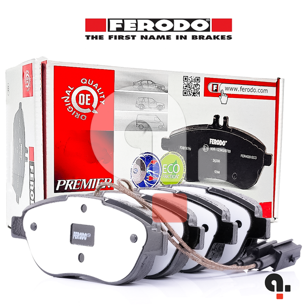 Ferodo BremsbeläGe Vorne Kit FüR Fiat Abarth 500 595 695 Alfa Mito 1.4 Tjet-image