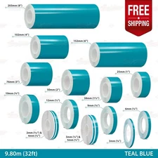 TEAL BLUE Roll PIN STRIPE Car Striping Line TAPE Decal Adhesive Vinyl Sticker
