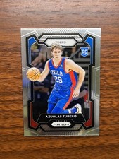 2023-24 Prizm Azuolas Tubelis ROOKIE #283 QUANTITY Panini Philadelphia 76ers RC