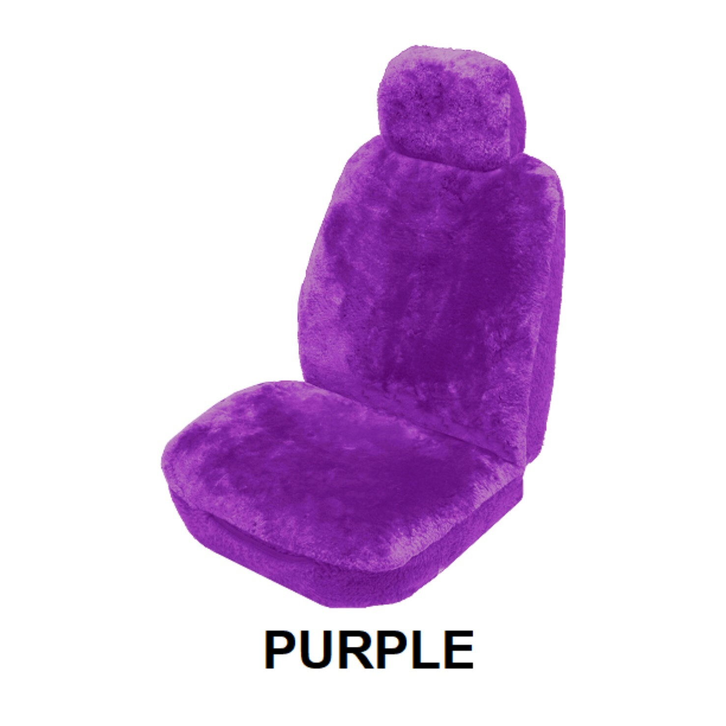 SINGLE PREMIUM ACRYLIC SHEEPSKIN CAR SEAT COVER FOR TOYOTA ECHO eBay