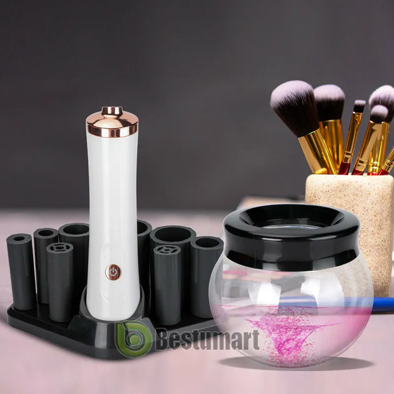 New Electric Makeup Brush Cleaner & Dryer Set Make Up Brushes Washing Tool  Kit