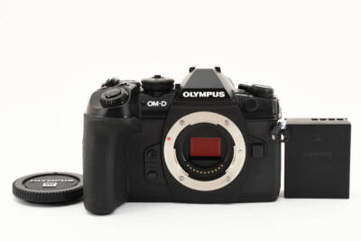 OLYMPUS OM-D E-M1 Mark II Black 20.4 MP Digital Camera Body