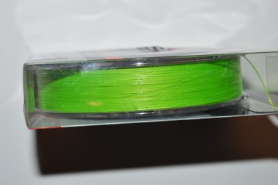 sufix 832 fishing line braid 40lb 150yd spool neon lime 660-040L
