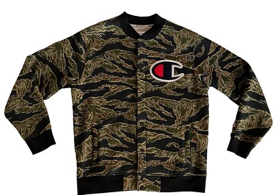 Supreme x Champion Jacke Tiger Camo - Small S -