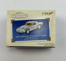 1963 CORVETTE STINGRAY COUPE HALLMARK KEEPSAKE ORNAMENT 2003