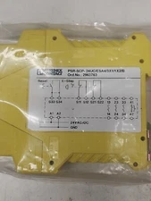 Phoenix Contact 2963763 Safety relay 1 NEW In A Seal Bag And 1 Used For Free 