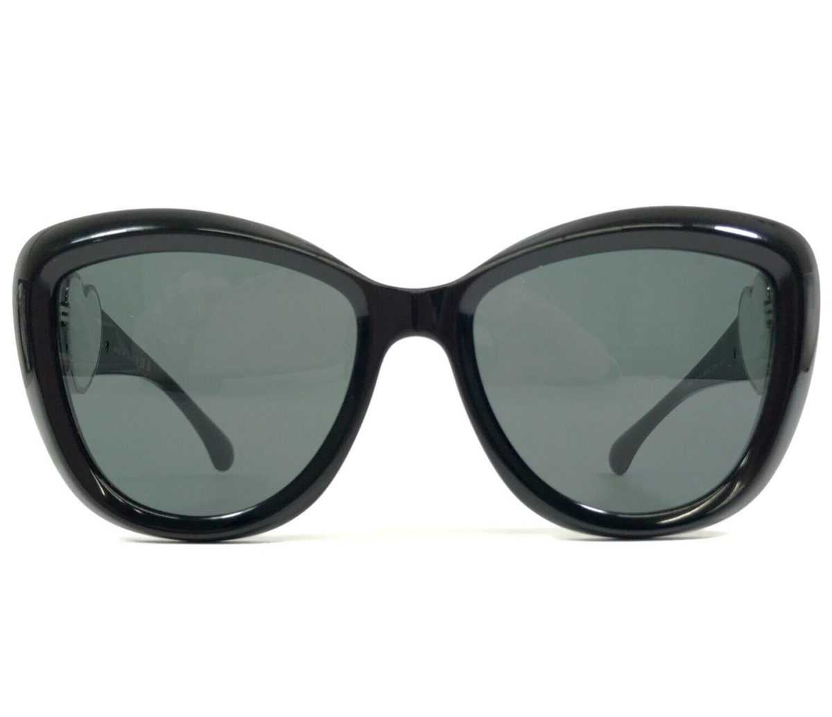 CHANEL Sunglasses 5517-A c.501/S4 Black White Asian Fit Frames