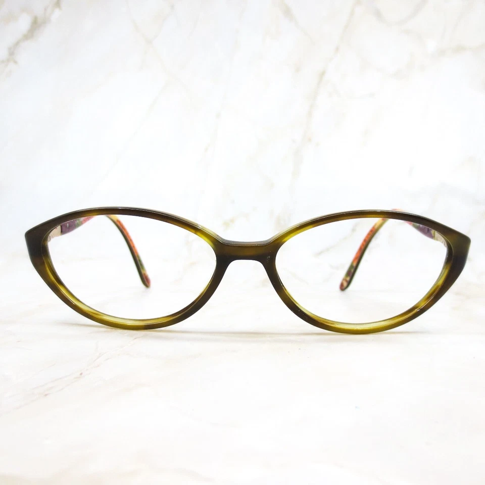 Marco de gafas Vera Bradley Angelina para mujer Hello Dahlia (HOD) ovalado 53-15-135 Foto 2 de 4
