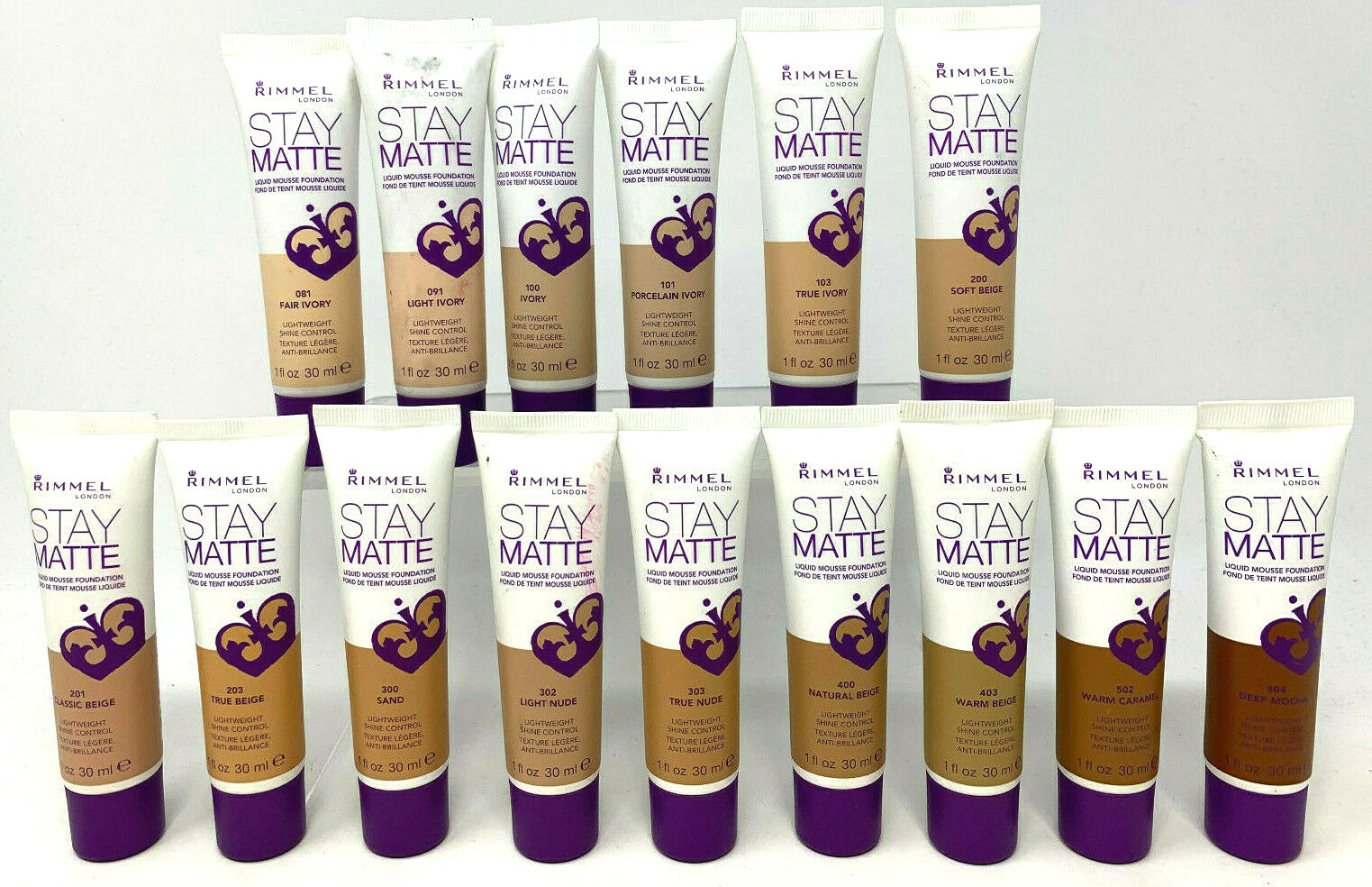 rimmel stay matte foundation 103 true ivory