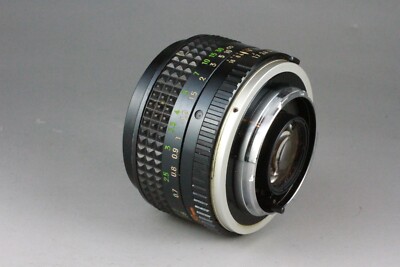 AS IS Minolta MC Rokkor PF 50mm F/1.7 35mm SLR Manual Focus Lens