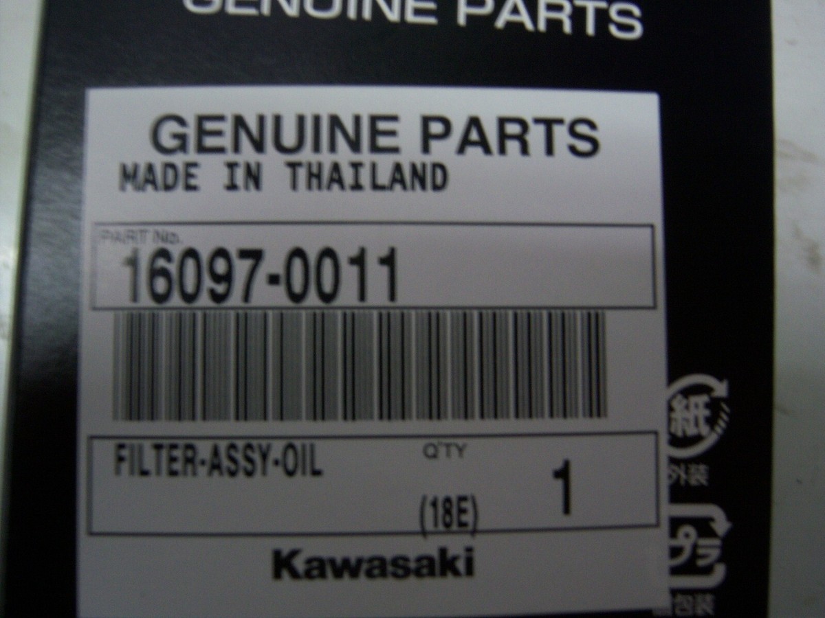 NEW OEM KAWASAKI OIL FILTER 16-19 NINJA ZX10R 16097-0011 | eBay