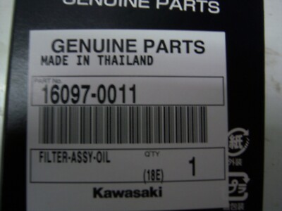 NEW OEM KAWASAKI OIL FILTER 16-19 NINJA ZX10R 16097-0011 | eBay