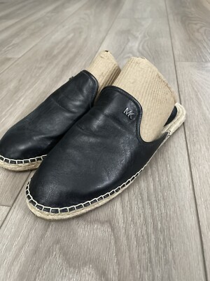 Michael Kors Emilia Espadrille Slides Size 8.5 