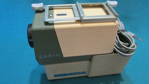 Walz Cabin Slide Projector, Rare, Vintage Steampunk, plus a cooling fan - Picture 3 of 11