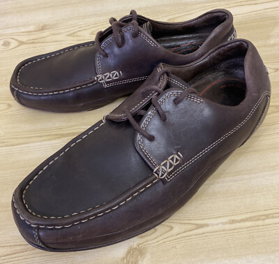 I Travel Brown Leather Casual Oxford Driving Men’s Shoes 10.5 / 43.5 men main image 2