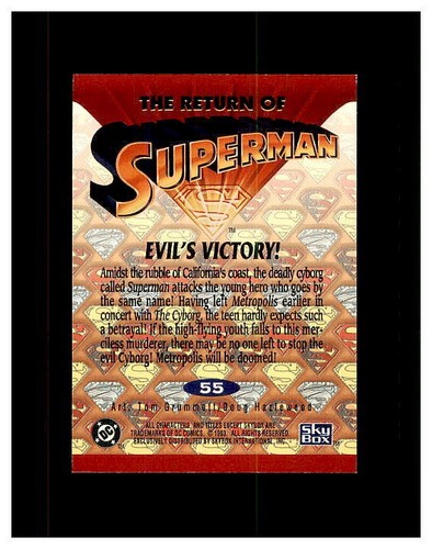 1993 SKYBOX THE RETURN OF SUPERMAN YOU PICK SEE SCANS OF EVERY CARD - Picture 67 of 107