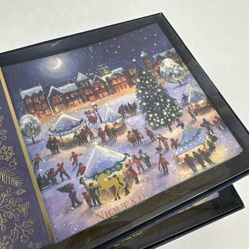 Niquea.D NEW 16 Handmade Christmas Cards w/Lined Envelopes Christmas glittery vi - Picture 11 of 21