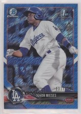 2018 Bowman Chrome Prospects Blue Shimmer Refractor 131/150 Johan Mieses 0it8