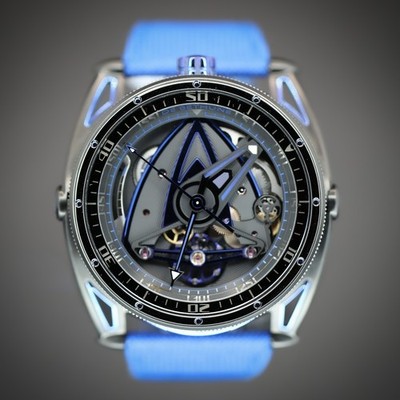 DE BETHUNE DB28GS Swordfish ''Black & Blue'' | Ref. DB28GSV2BB | Full Set