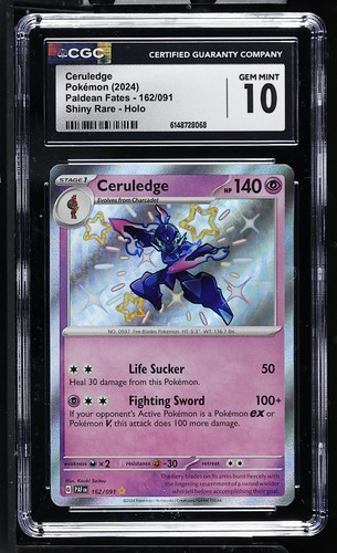 Ceruledge graded CGC 10 for sale on eBay