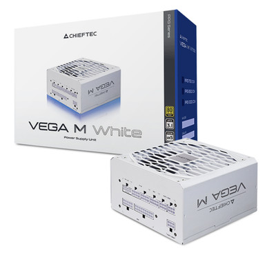 Chieftec VEGA M White Series PPG-850-CW 850W ATX 3.1 Netzteil 1x 16pin - Neu OVP