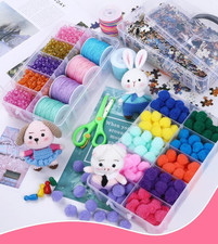 3-Layer Stackable Storage Container Box, 30 Dividers Compartments, Perfect fo...