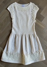 Chanel Bubble Knit Midi Dress FR38