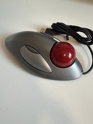 Logitech T-BC21 Trackman Marble Mouse USB Wired 4-button Trackball