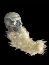 Vintage 1996 Father Time Ghost Rubber Latex Mask The Paper Magic Group