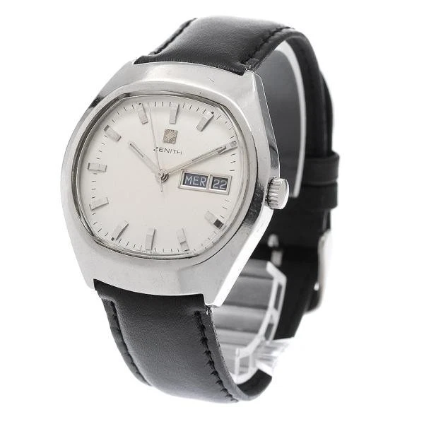 Zenith — Zenith Surf 01.0010.345 37mm SS Silver Dial Automatic Day-Date Watch #C12373