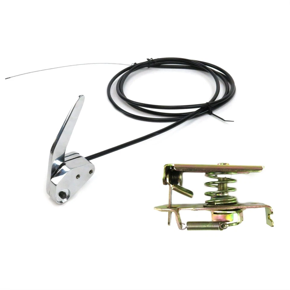 Auto-Loc AUTLATCHK, Kit Chrome Steel Latch Kit High Performance & Racing Parts - Image 3 of 4